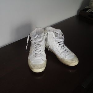 Golden Goose/8/38/UMA/white/pony hair/high top sneakers